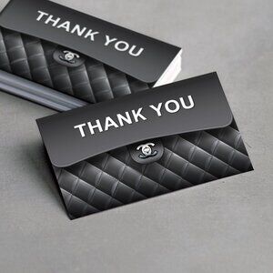 Designer Bag Thank You Cards - Small (50)